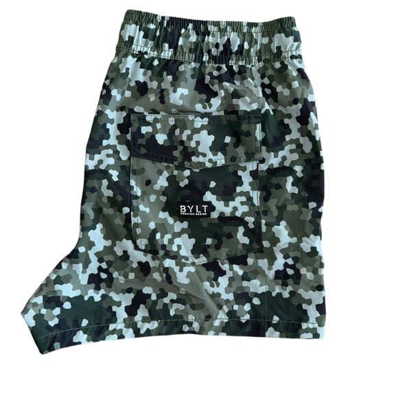BYLT Baja BoardShorts in Blur Camo Mens Size M - Picture 3 of 7